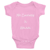 “My Culture is Halaal” Infant Bodysuit