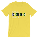 "Muslim. Jamerican" Unisex short sleeve t-shirt