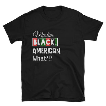 "Muslim.Black.American" Unisex T-Shirt