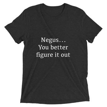 “Negus” Short sleeve t-shirt